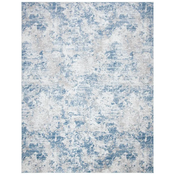 Safavieh Amelia Modern Abstract Rug (9& x 9& Square - Grey/Blue)