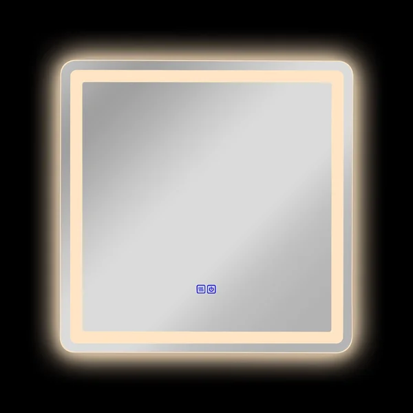 Frameless Wall Mounted LED Bathroom Mirror - Colorless