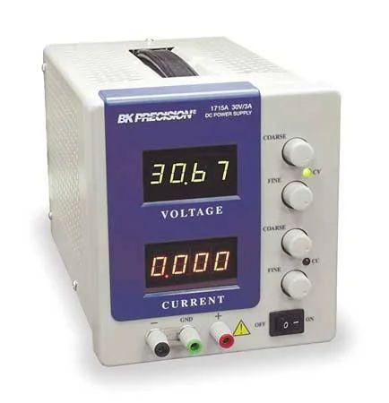 Bu0026K Precision Power Supplies - 0-60V - 0-2A Analog Bu0026K DC Power Supply, Part #1711A