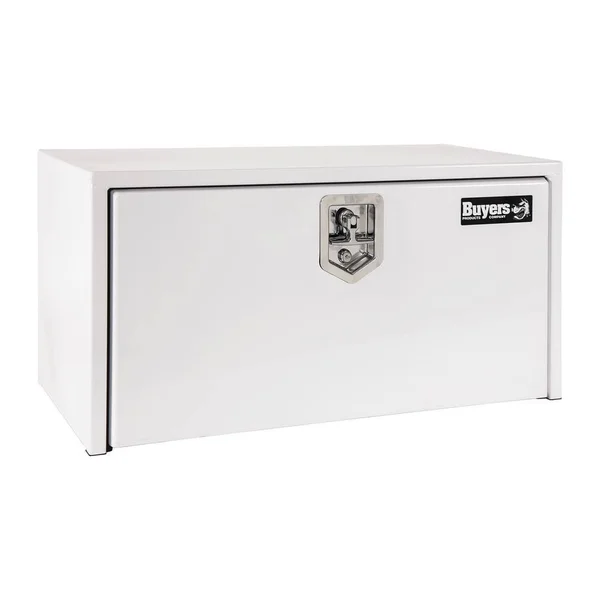 Buyers Products 1703400 Steel Underbody Truck Box, White, 14 x 16 x 24 inch