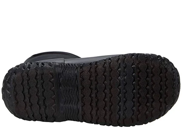 Bogs York Solid Boot - Kids& Black, 3.0