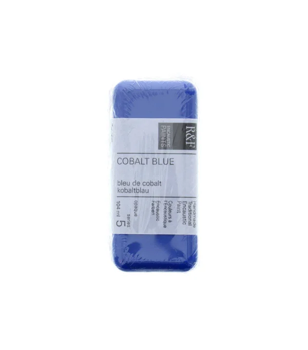 Ru0026F Encaustic 104ml Paint - Iridescent Pewter