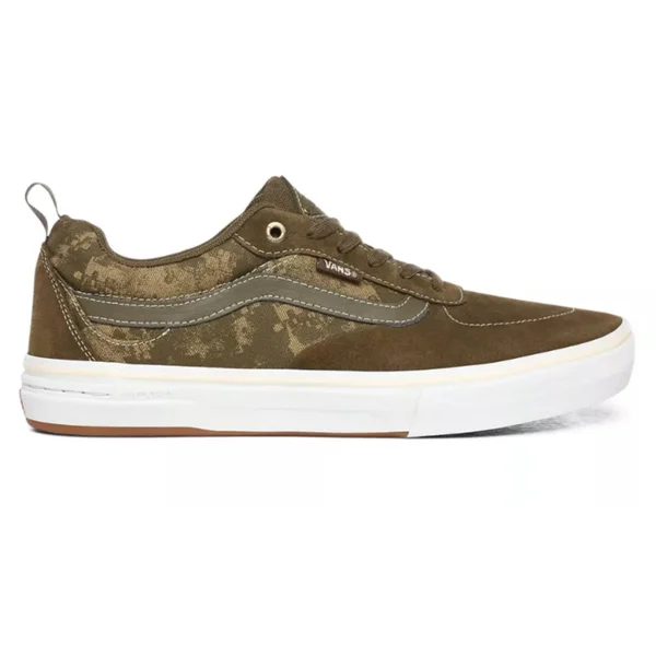 Vans Platoon Kyle Walker Pro Skate Shoes - Military - White