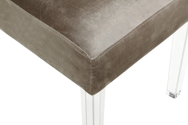 Chic Home Tate Tufted Velvet Dining Side Chair - Set of 2 Taupe