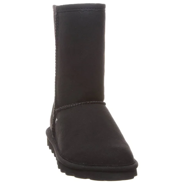 Bearpaw Elle Short Vegan Women's Boot - Black Size 8