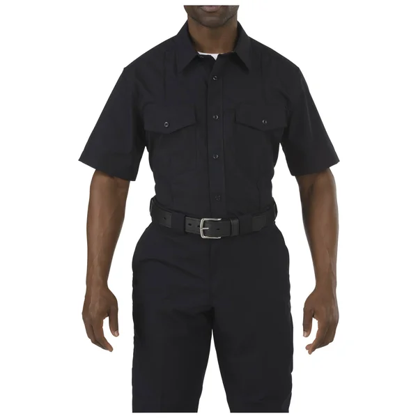 5.11 Tactical Stryke Class A PDU Short Sleeve Shirt - Midnight Navy Regular Small