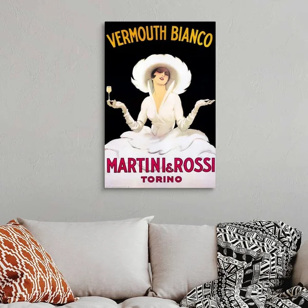 Vermouth Bianco - Canvas Wall Art, 24x36, Great Big Canvas