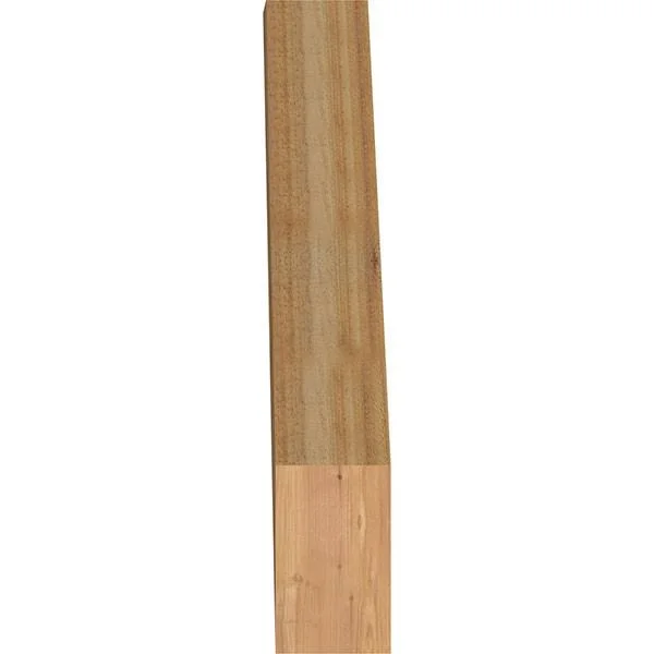6x22W x 28x22D x 36x22H Traditional Rough Sawn Brace, Western Red Cedar
