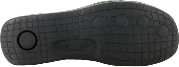 Size 7-1/2 Work Boots - Women's, Black, Steel Toe, E, Mellow Walk