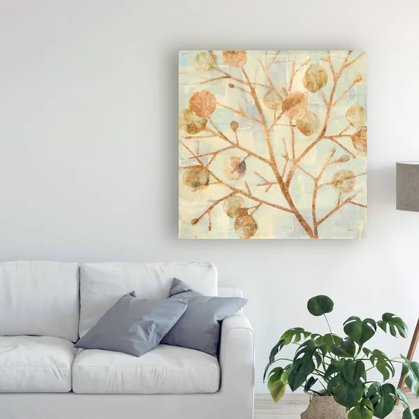 Trademark Fine Art 'Shimmering II' Canvas Art by Albena Hristova - Size: 18 x 18