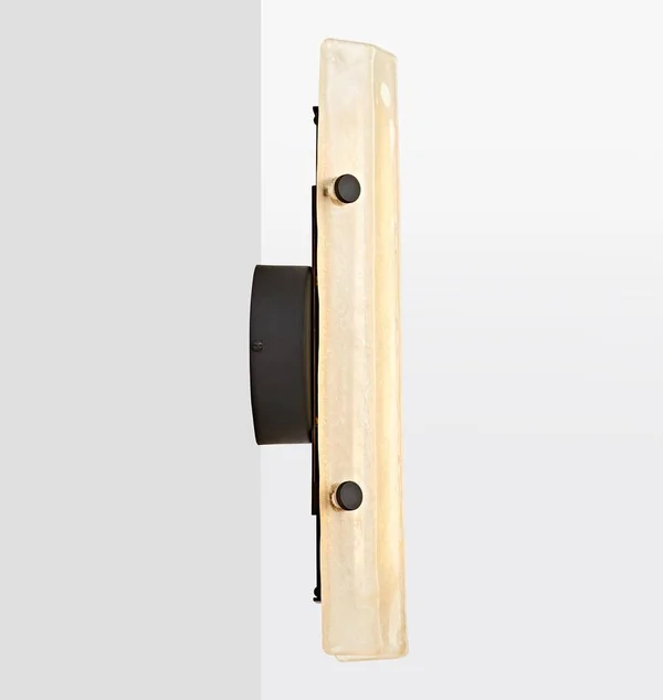 Rejuvenation Willamette 16x22 LED Champagne Fluted Sconce A2562, Aged Brass