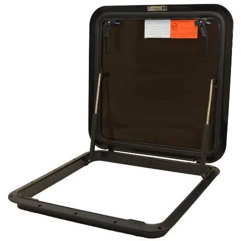 Bomar Boat Escape Hatch G995-1100 - Low Profile 20 x 20 inch Black
