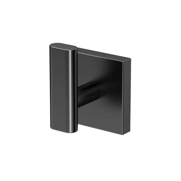 Gatco Elevate 5-Piece Bathroom Accessory Kit with Mirror - Matte Black