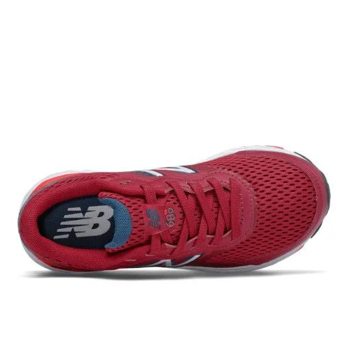 New Balance Kids& 680 V6 Lace-Up Running Shoe