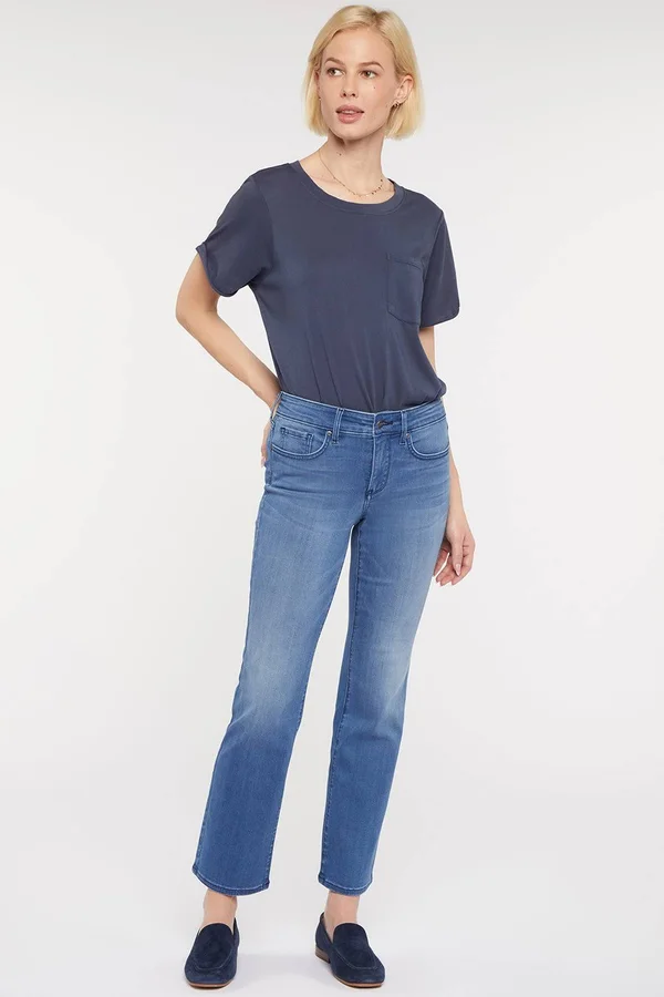Nydj Marilyn Straight Leg Ankle Jeans - Size 4 in Tremaine at Nordstrom