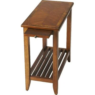 Three Posts Adalaide End Table Finish: Olive Ash Burl