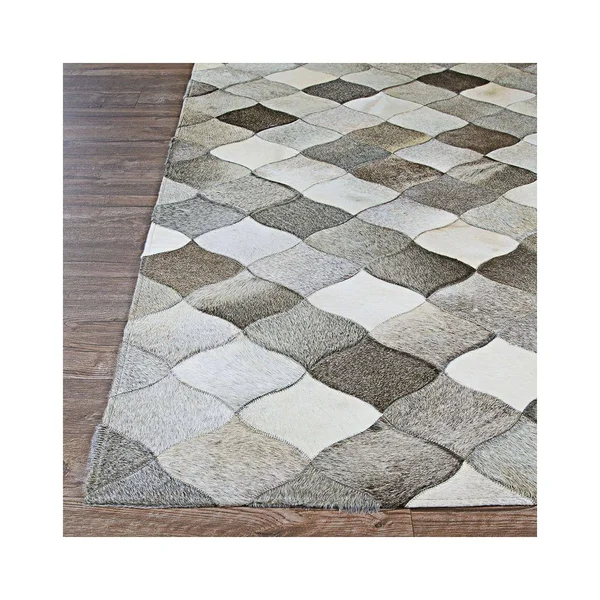 Couristan Chalet Diamonds Ivory/Grey Area Rug - 3&6x22 x 5&6x22