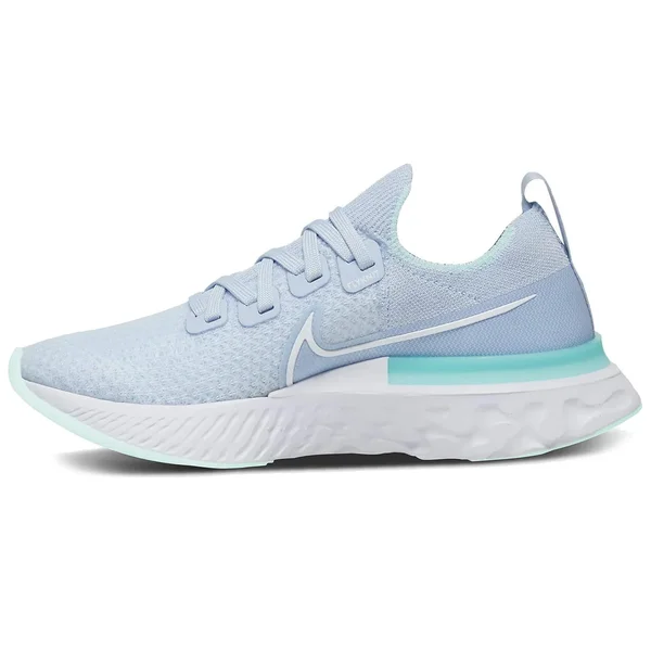 Nike React Infinity Run Flyknit Hydrogen Blue/Teal Tint Women's Running Shoes - Size: 8.5