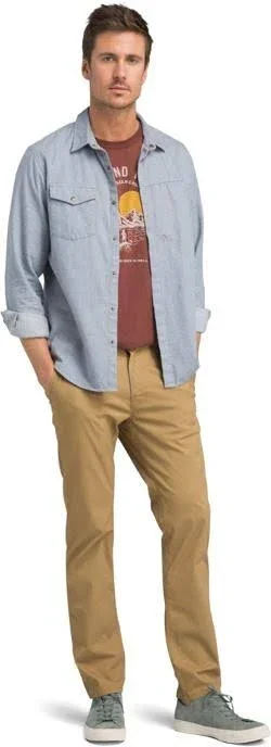Prana Men's McClee Pant - 38x30 - Bed Rock