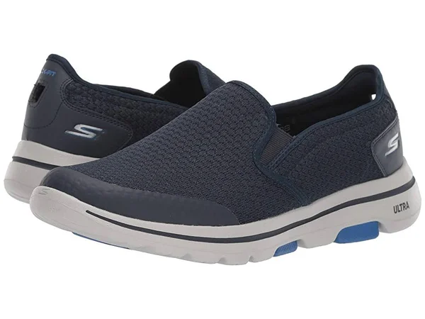 Skechers Men's GOwalk 5 Apprize Slip on Sneaker, Navy