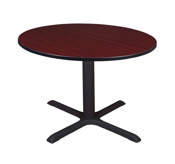 Regency Cain 48 inch Round Breakroom Table- Mahogany