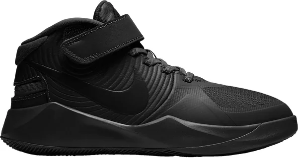 Nike Kids& Grade School Hustle D 9 Flyease Basketball Shoes - Black