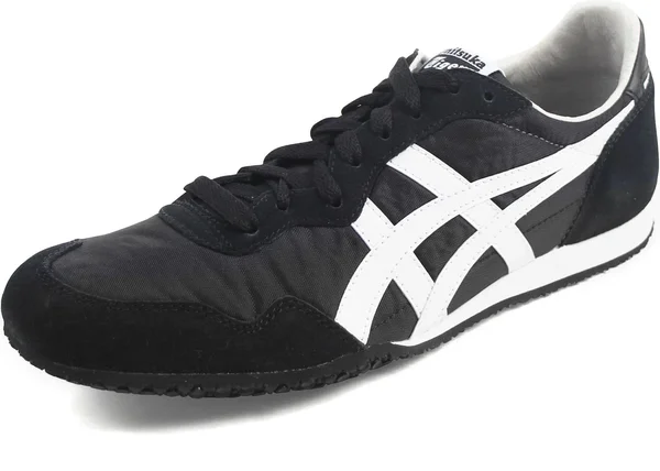 Onitsuka Tiger Men's Serrano Suede Sneakers - Black White - Size 11
