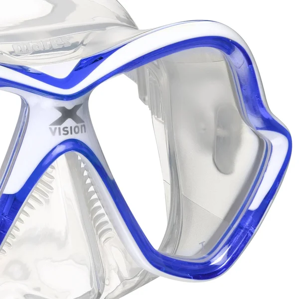 Mares X-Vision Mask Blue White/Clear