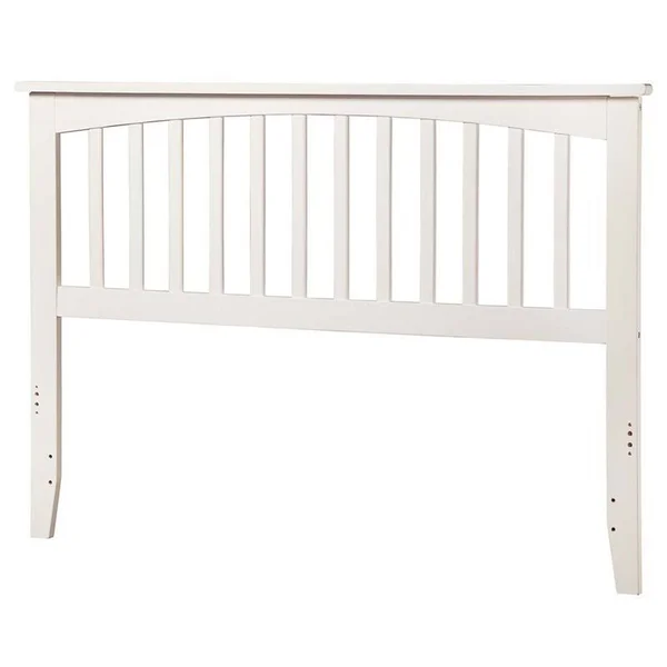 Leo & Lacey Full Spindle Headboard in White - LL-1652742