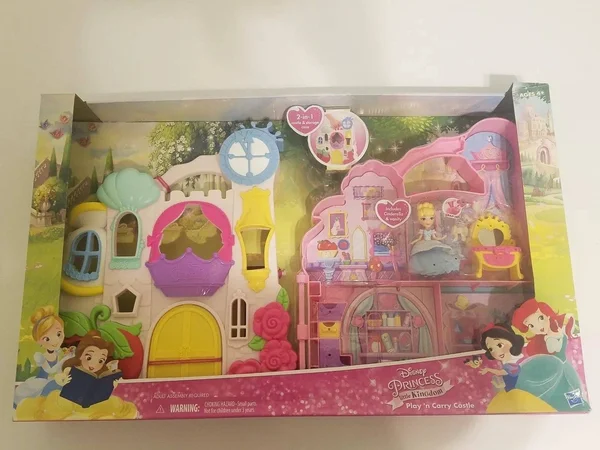 Disney Princess Little Kingdom &n Play Carry Castle