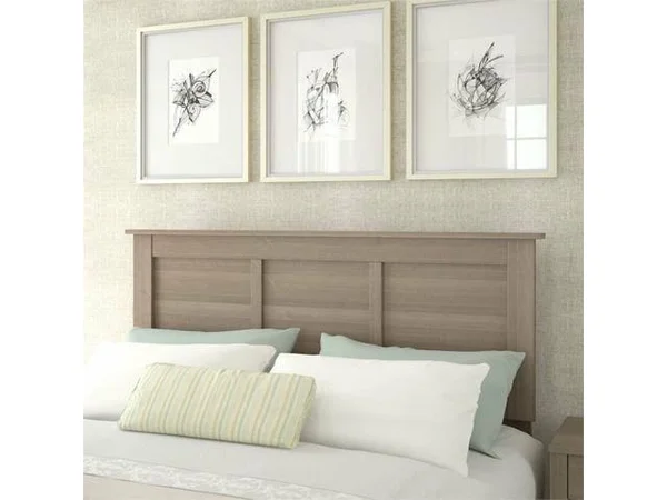 Bush Somerset Queen or Full Size Headboard in Ash Gray