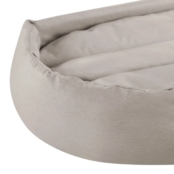 Sam&s Pets Missy Extra-Large Beige Round Dog Bed