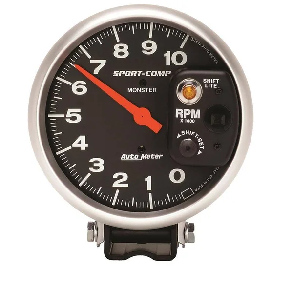 Autometer 3312-J Sport-Comp Mechanical Metric Fuel Pressure Gauge