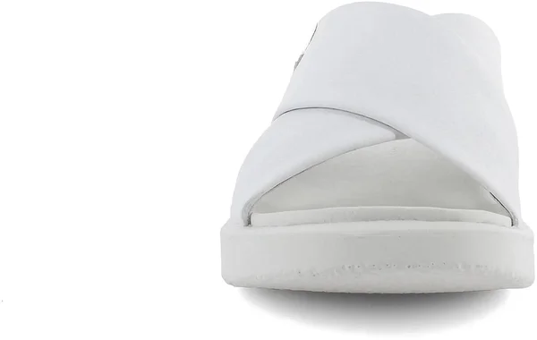 Ecco Flowt LX Slide Sandals - Women's, White, Size: 4.0M
