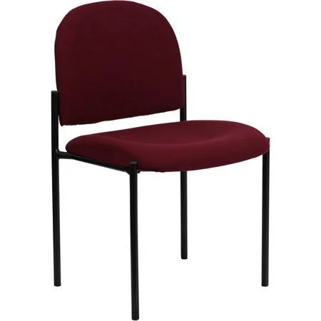 Flash Furniture Comfort Burgundy Fabric Stackable Steel Side Reception Chair [bt-515-1-by-gg] - Size: 20.75 W x 23.5 D x 33.25 H