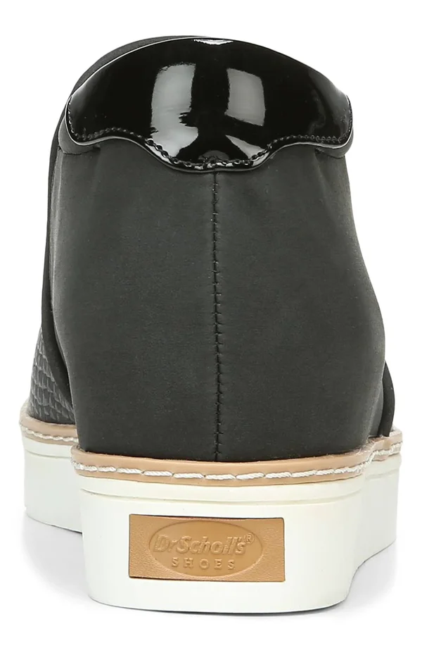 Women's Dr. Scholl&s If Only Sneaker Bootie - Black Snake Print - Size 9.5