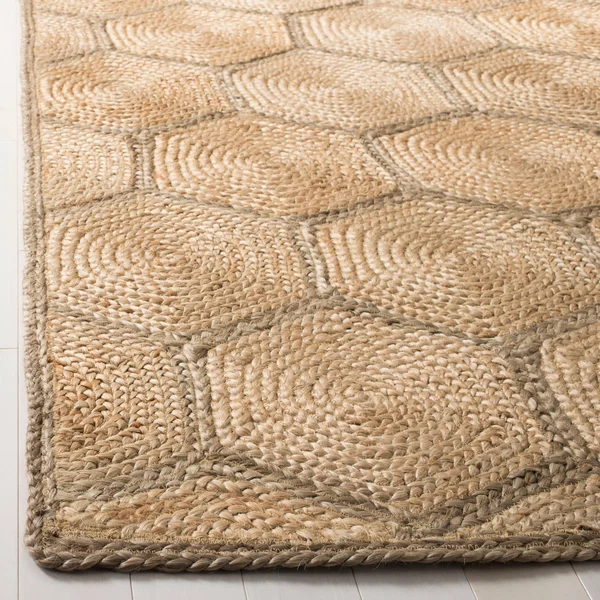 Safavieh Natural Fiber NF882B 3&0x22 x 5&0x22 Natural, Grey Area Rug