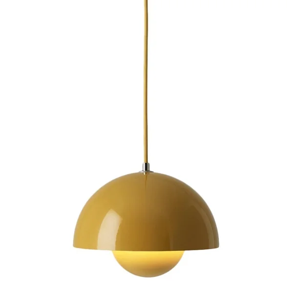 andTradition Verner Panton VP1 Flowerpot Pendant - Mustard VP Mustard VP - [Pendants]