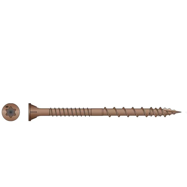 QuikDrive DSVR3S #10 x 3x22 T-25 Red Collated DSV Decking Screw (1000/Box)