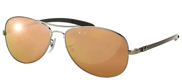 Ray Ban RB8301 Sunglasses - Shiny Gunmetal