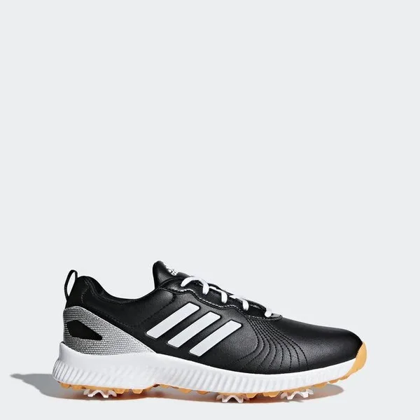 Adidas Women's Response Bounce Golf Shoes Black/White/Gold, M, 6