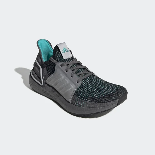 ADIDAS Men's UltraBOOST 19 Running Shoes, Grey, Size 9.5