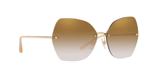 Dolce & Gabbana DG2204 Sunglasses - 64-14-140, 02/6E Gold