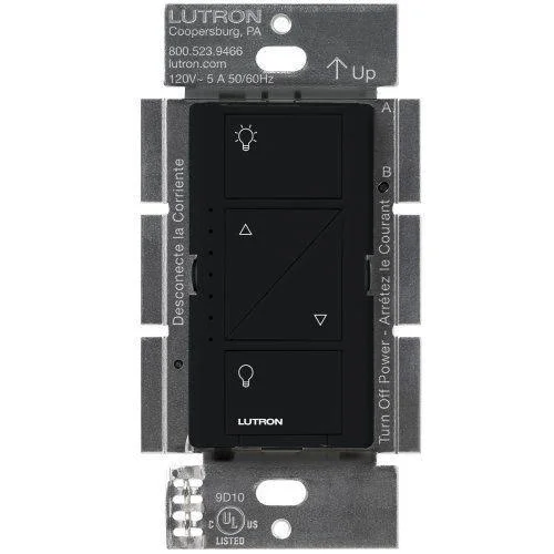 Lutron Caseta Wireless Smart Lighting Dimmer Switch Black