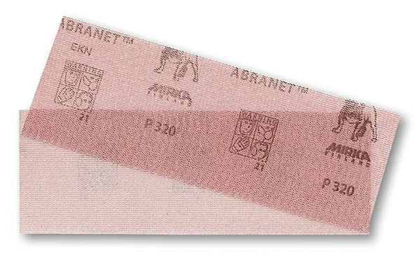 9A-150-150, Mirka Abranet 2-3/4 in. x 8 in. Mesh Grip Sheet 150g, Qty. 50