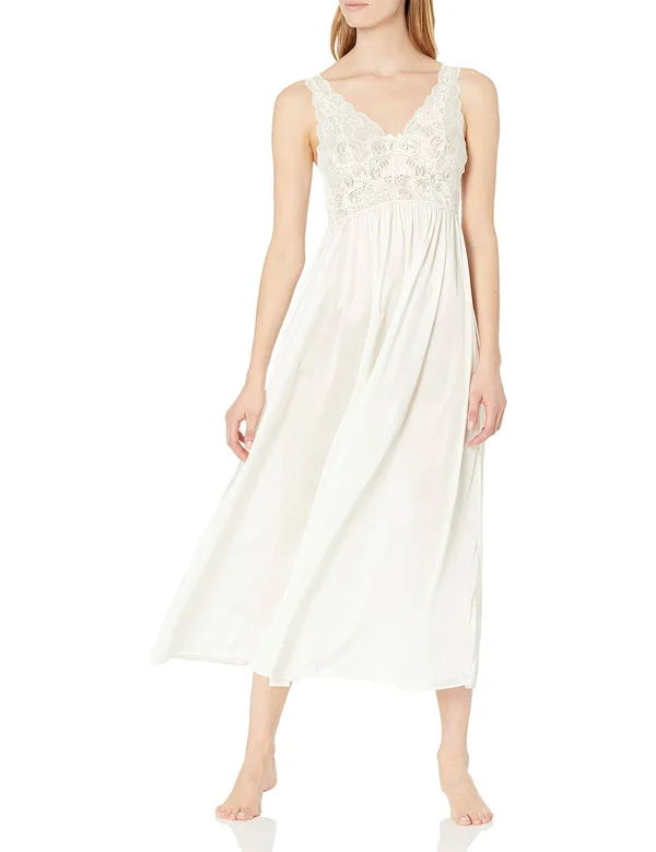 Shadowline Silhouette 53 inch Gown, Ivory (31737) 1x