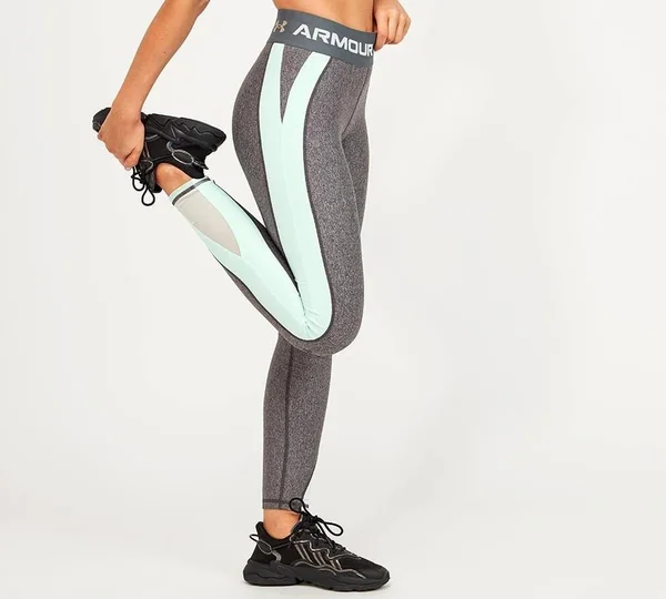 Under Armour Women's HeatGear Armour Wordmark Waistband Leggings