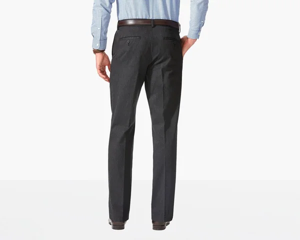 Dockers Comfort Khaki Pleat - Relaxed Fit - Charcoal Heather