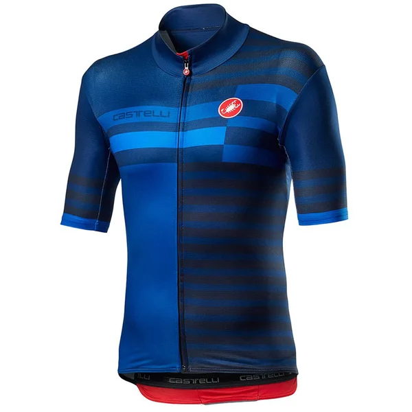 Castelli Mid Weight Pro Jersey - Savile Blue - S