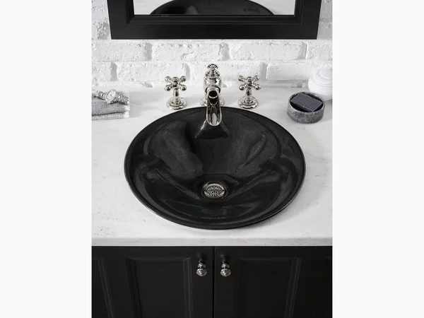 Kohler 98068-3-BN Artifacts Bathroom Sink Cross Handles - Vibrant Brushed Nickel